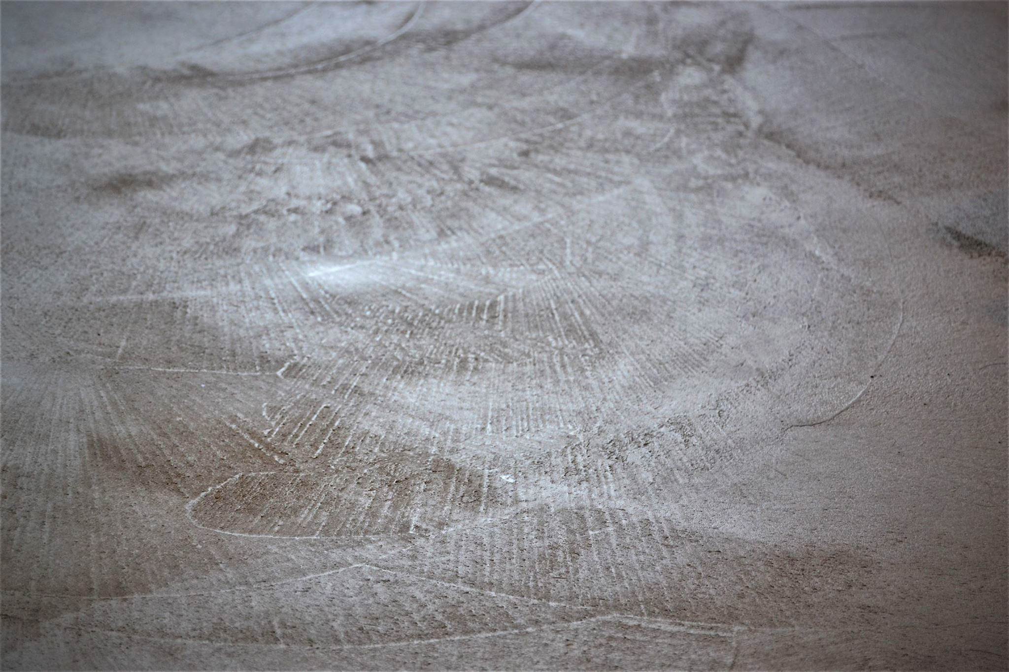 arte e cura del capello • francesco valentini | architetto regione marche - La matericità del pavimento.