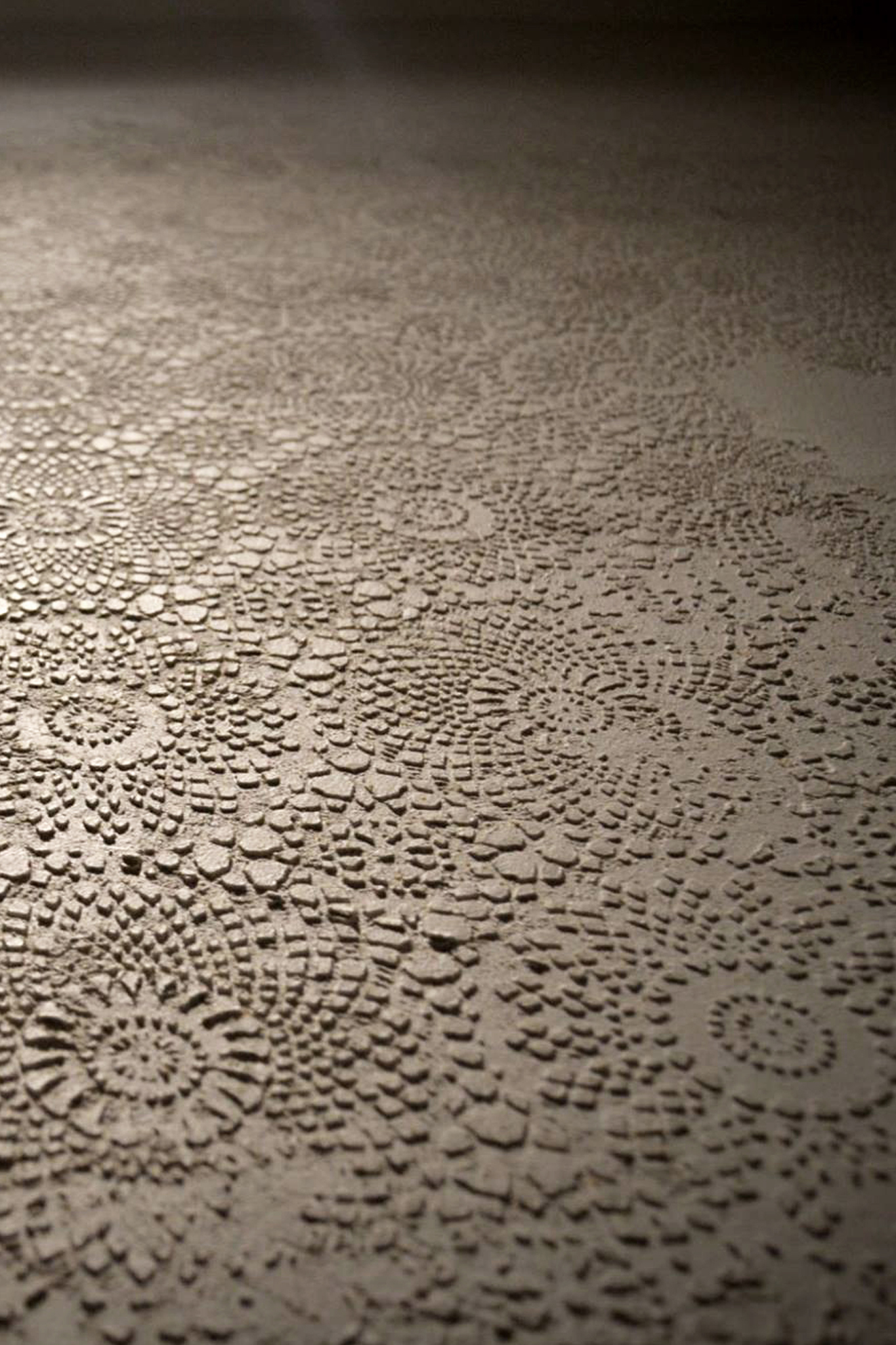 arte e cura del capello • francesco valentini | architetto regione marche - La matericità della superficie di rivestimento.